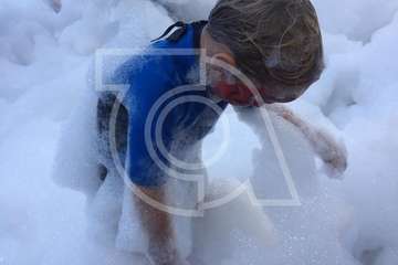 Los chiquillos, protagonistas del segundo día de las fiestas de San Gregorio El Chico 2018 (Foto TA)